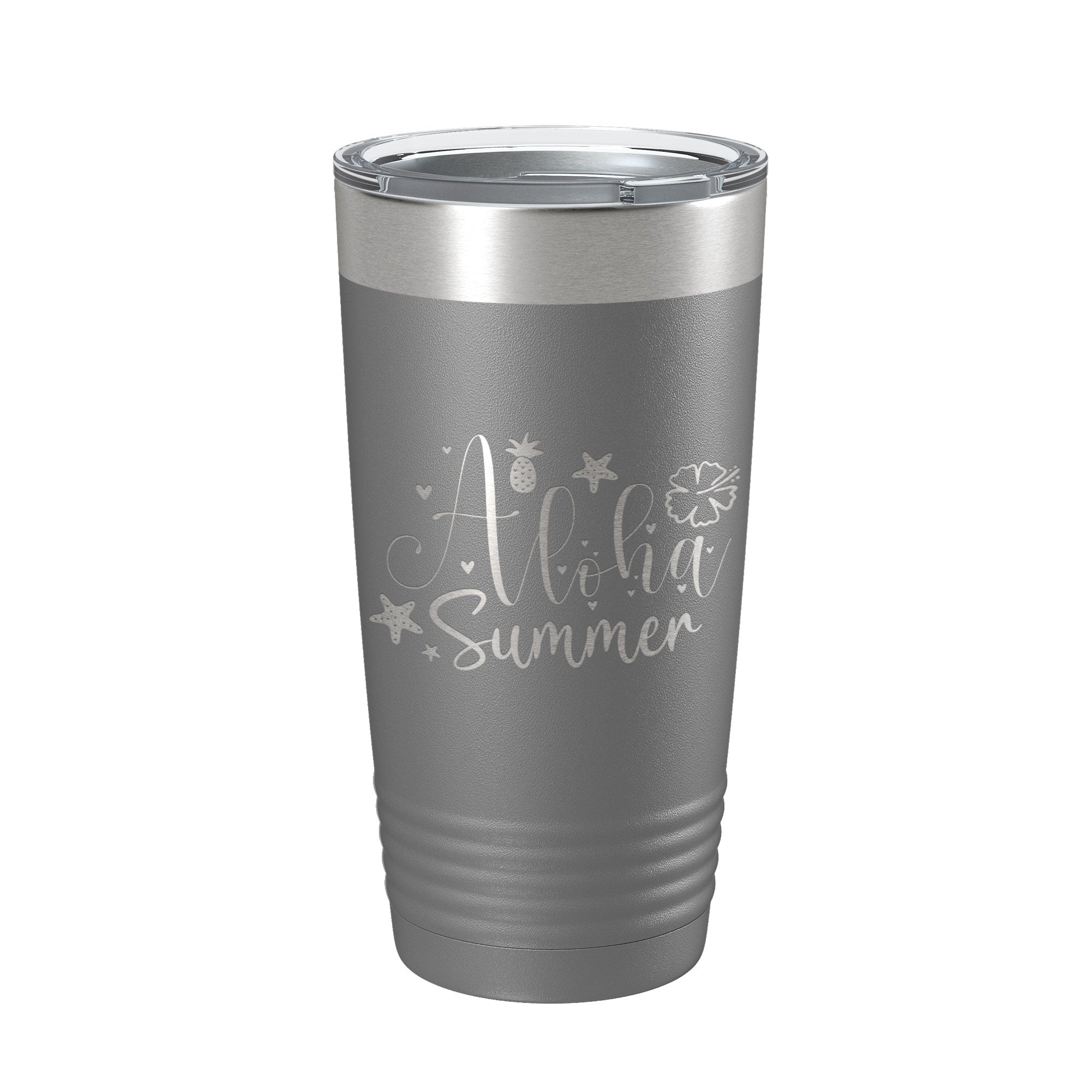 Aloha Summer Tumbler Travel Mug Insulated Laser Engraved Coffee Cup 20 oz-16
